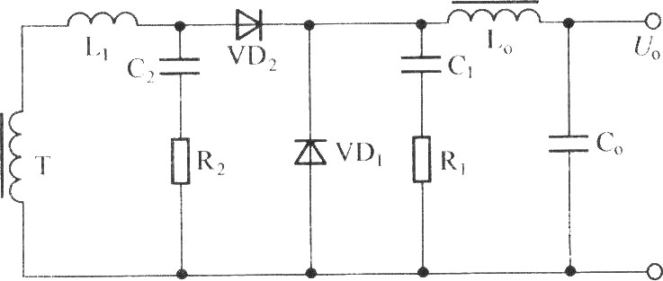 包括两个RC电路的正激变换器