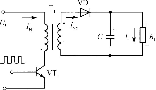 单端反激变换式开关稳压电源原理图