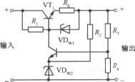 串联稳压电源的短路与过载保护电路