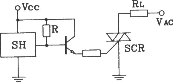 SH型霍尔开与双硅输出接口电路