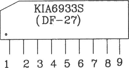 KIA6933S／6957P构成的四动作射频遥控发射、接收电路图