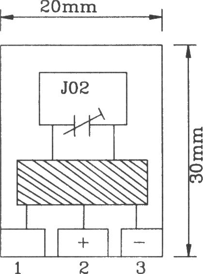 由F03/J02B构成的遥控编码发射、解码接收电路图