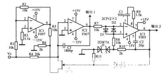 三角波一方波压控振荡器