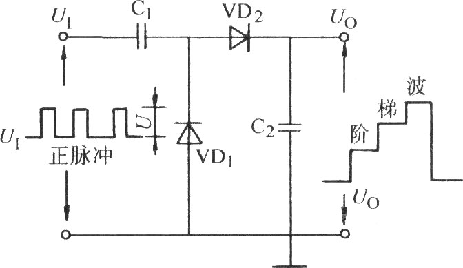 电荷储存式阶梯波电路