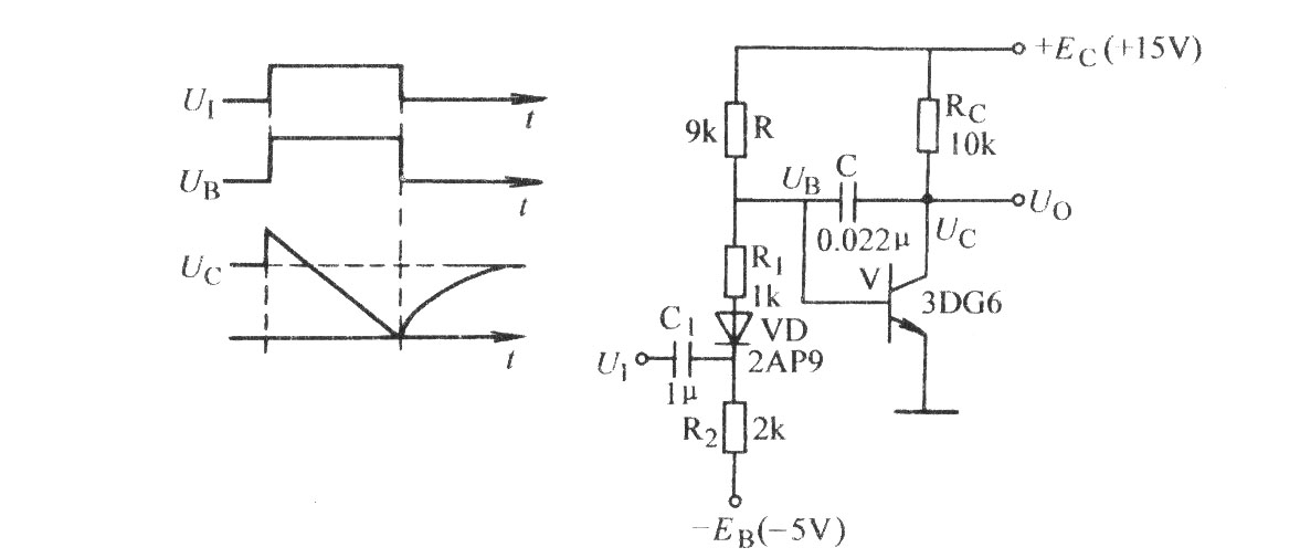 电容负反馈锯齿波电路(一)