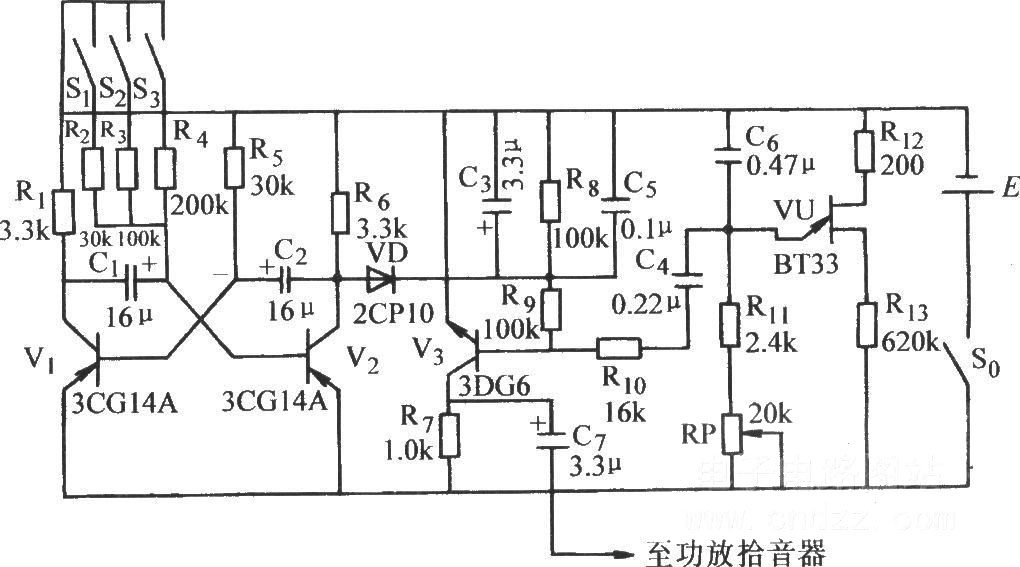 钟声振荡电路