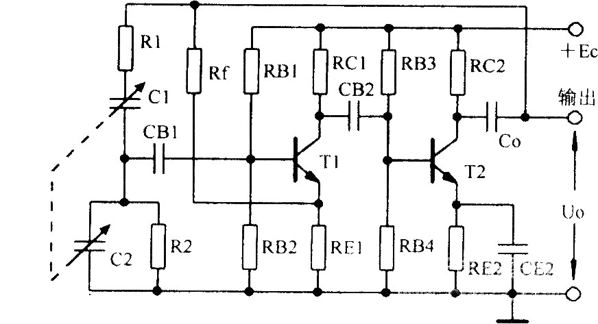 RC桥式振荡器及其等效电路