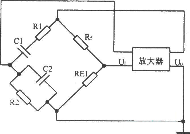 RC桥式振荡器及其等效电路