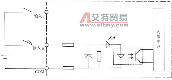 直流输入电路图