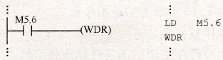 WDR指令的应用