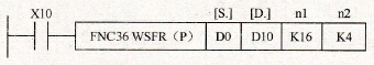  字右移指令的应用
