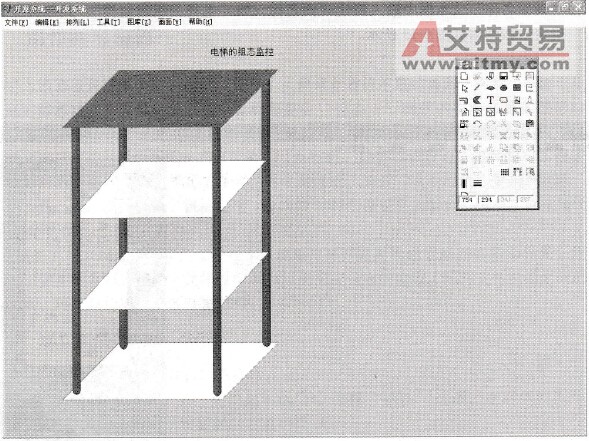 电梯井架