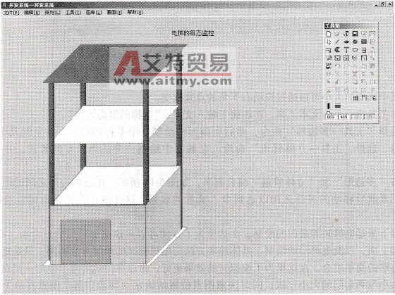 电梯井架和轿厢