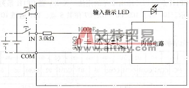 直流输入单元0.00~0.03/1. 00~1.03位内部电路