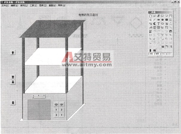 电梯基本画面