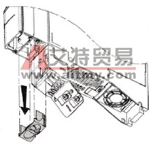 取下ATV32的通信卡外壳