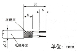 490NAD91103 -05的电缆头的制作完成图