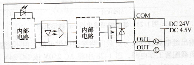 源型晶体管型输出单元100. 00~ 100. 07位内部电路