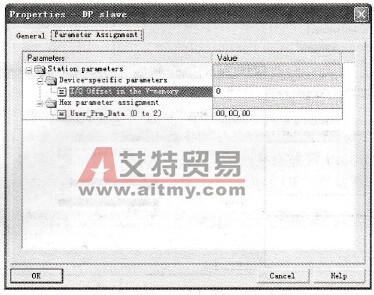 设置S7-200数据交换区的偏移量