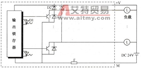 直流输出模块内部电路