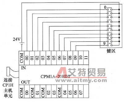 10键输入电路