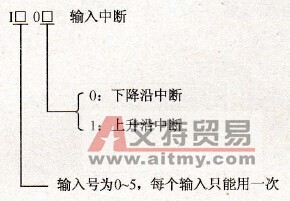 输入中断指针格式