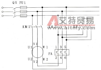 风机电机启动电路图