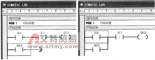 LAD线的连接