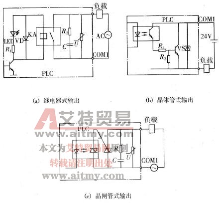 开关量输出接口电路