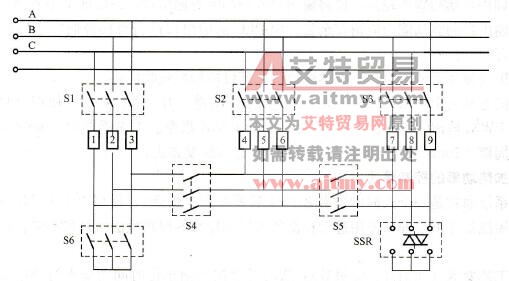 图7-44 电加热主电路图