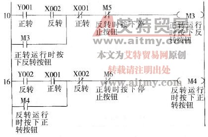 正反转切换程序设计