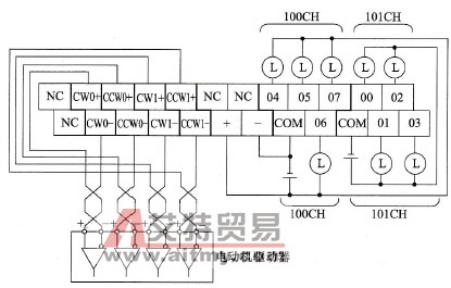 Y型主机单元的输出端子接线