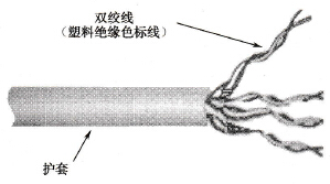 双绞线示意图