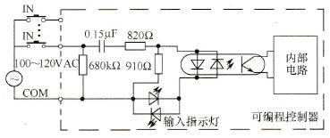 交流输入单元IA221、IA222的输入电路图