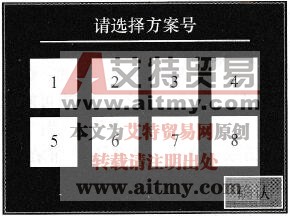 工作参数选择