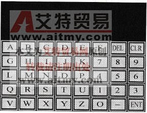 文字输入键盘界面