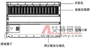 底板外形示意图