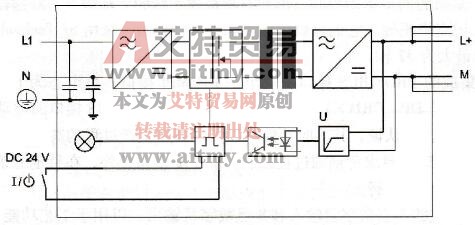 PS 307 10A电源模块框图
