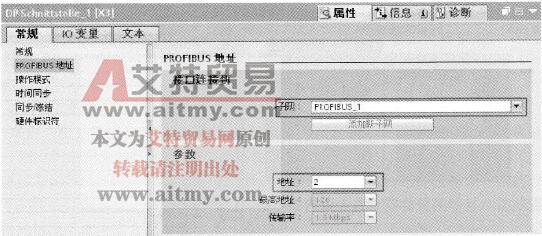 PROFIBUS地址