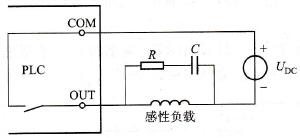 输出接直流负载的阻容抑制保护电路