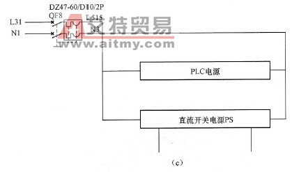 用PLC控制专用组合铣床的电路c