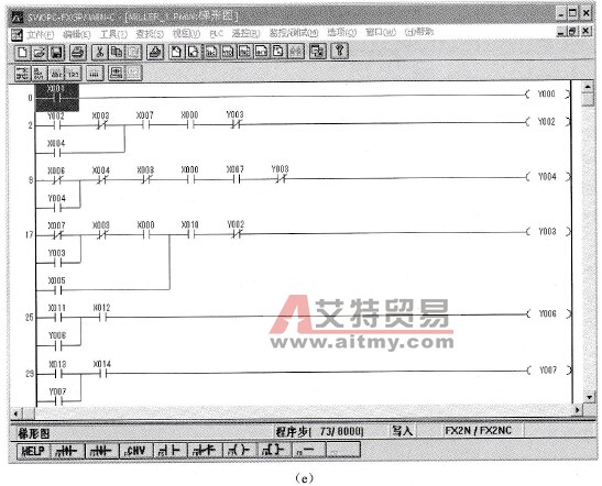 继电器图转换为梯形图e