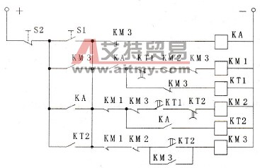 继电器控制系统电路图