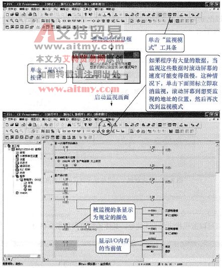 启动监视模式的流程