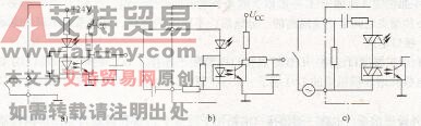 图5-2 PLC输入电路原理图