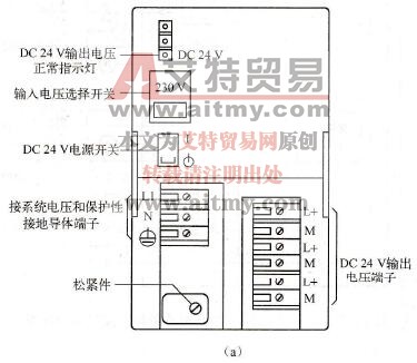 PS307端子接线图及内部原理框图