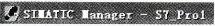  SIMATIC Manager的标题栏
