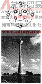 天塔之光示意图