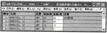 数据视图方式的数组元素及初值