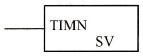 定时器指令TIM梯形图符号